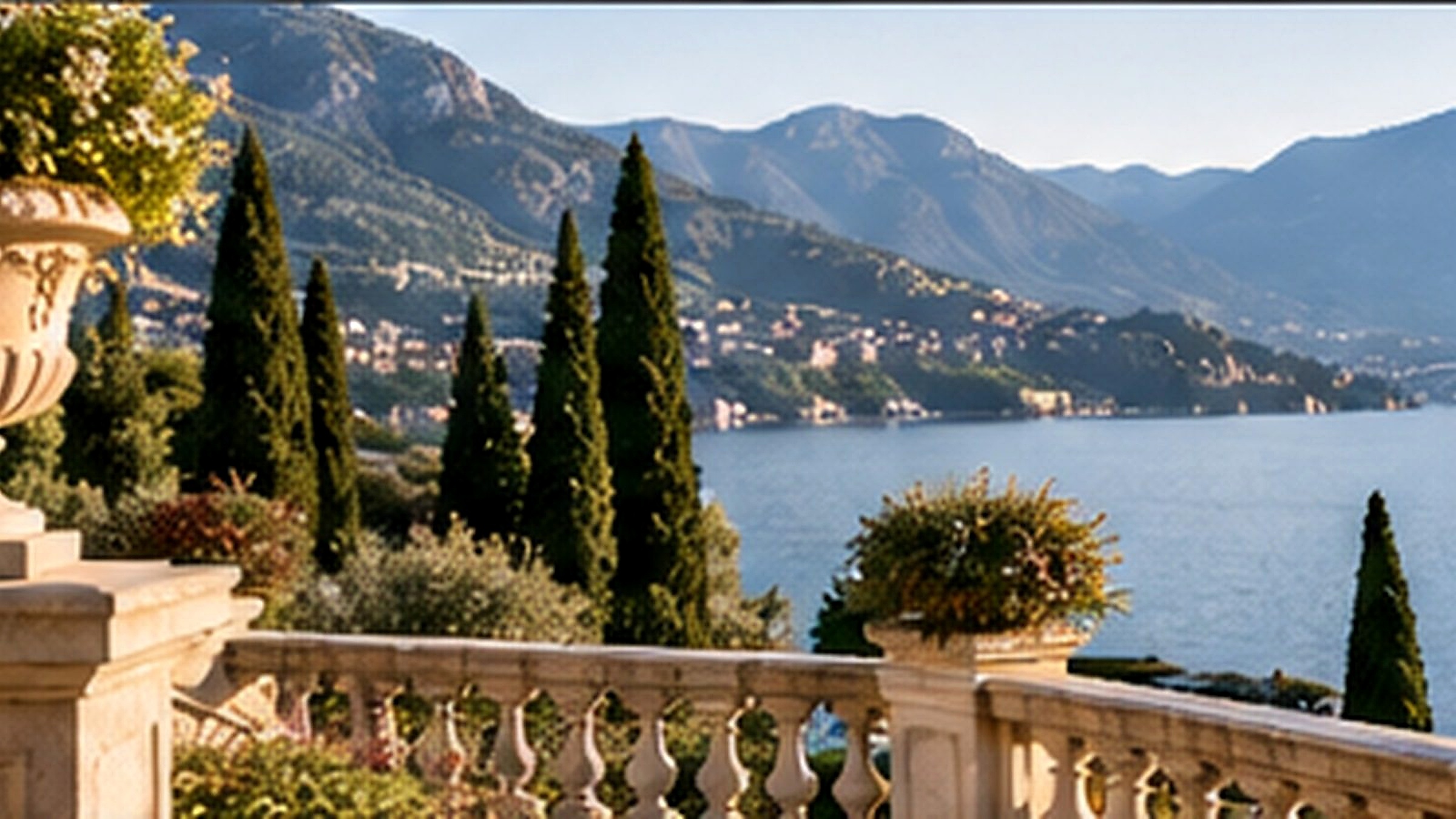 Luxury private estate overlooking Lake Como